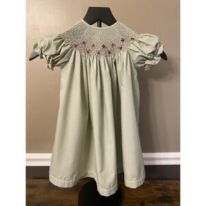 Will'beth Will Beth Baby Girl 18 Month Mint Green Flowers Summer Dress